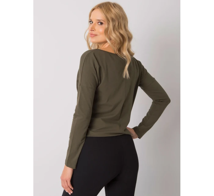 Bluzka RV BZ model 20961684 khaki - FPrice Bluzka RV BZ model 20961684 khaki - FPrice