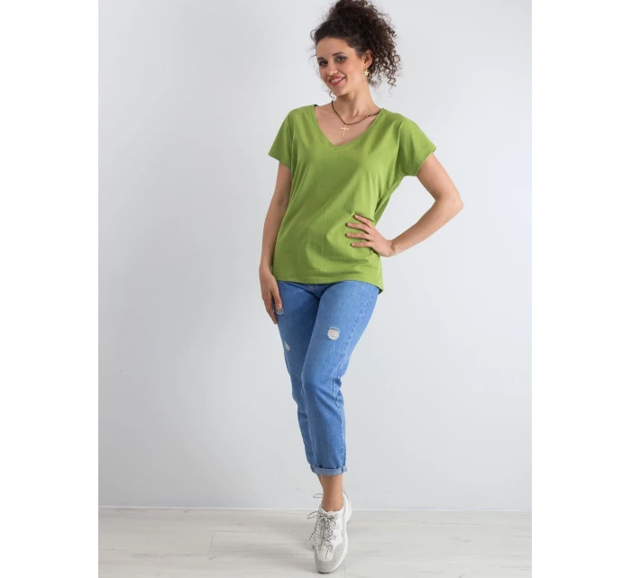 Tričko RV TS 4832.42P svetlo zelená