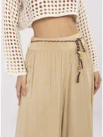 TW SP BI kalhoty model 20969337 béžové - FPrice TW SP BI kalhoty model 20969337 béžové - FPrice