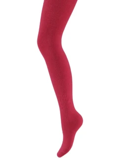 Vonkajšie froté pančuchy 6-11 rokov CHERRY 140/146