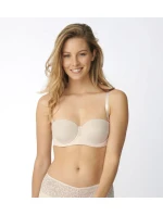 Dámská vyztužená podprsenka Vivid Spotlight model 21745507 krémová - Triumph Dámská vyztužená podprsenka Vivid Spotlight model 21745507 krémová - Triumph