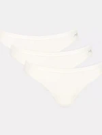 Dámske bavlnené nohavičky GO Daily Mini 3P - WHITE - biela 00GZ - SLOGGI