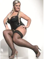 Dámské samodržící punčochy Bella 15 den model 7464116 - Adrian