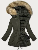 DWUSTRONNA KURTKA DAMSKA ZIELONA model 21242493 - MHM DWUSTRONNA KURTKA DAMSKA ZIELONA model 21242493 - MHM