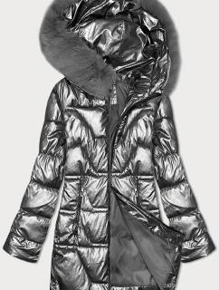 Šedá dámska zimná bunda S'west (B8165-70)