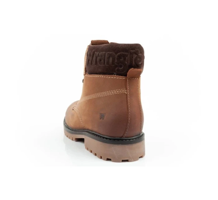 Wrangler Arch pánske sobolie topánky elegantné prírodná koža hnedá