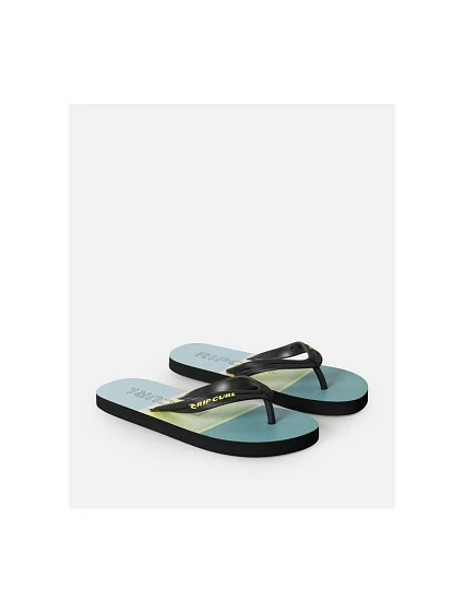 Plážové šľapky RIP CURL Breakers Bloom Open Toe – chlapčenské, modré