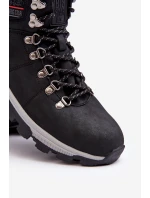 Męskie Buty Trekkingowe Big Star KK174215 Czarne