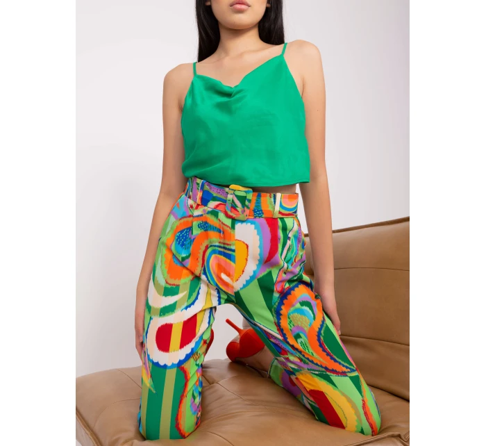 Nohavice DHJ SP 12787C.06 green Nohavice DHJ SP 12787C.06 green