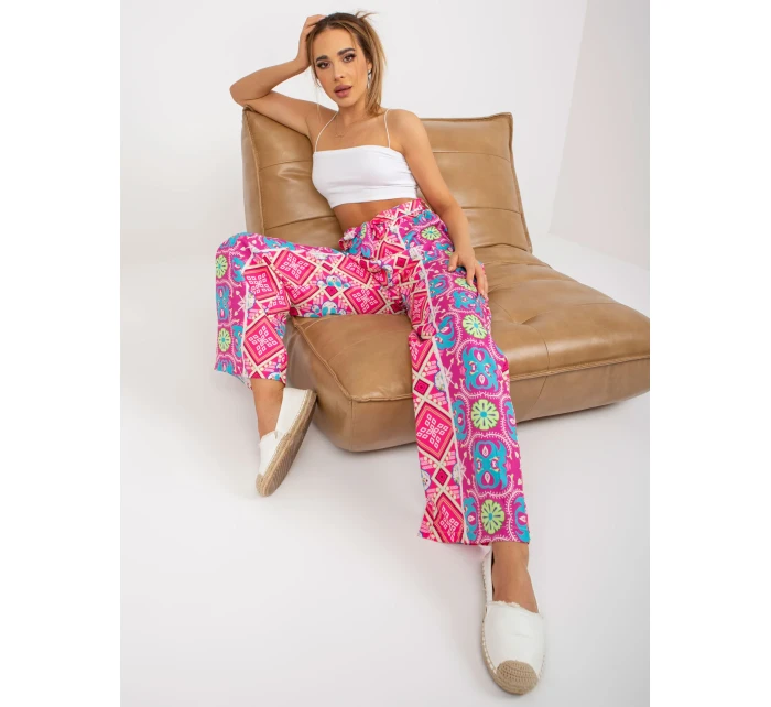 DHJ SP 13587 nohavice.66P ružová