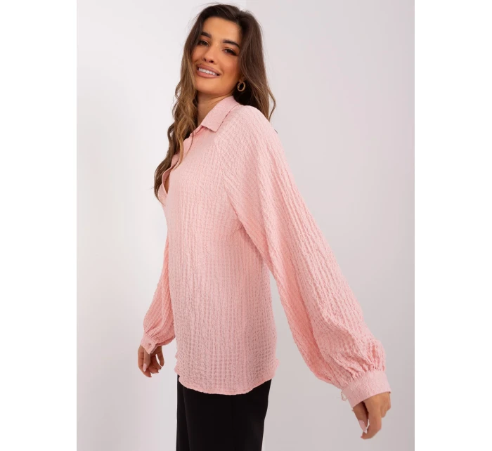 Koszula LK KS model 19005856 jasny różowy - FPrice