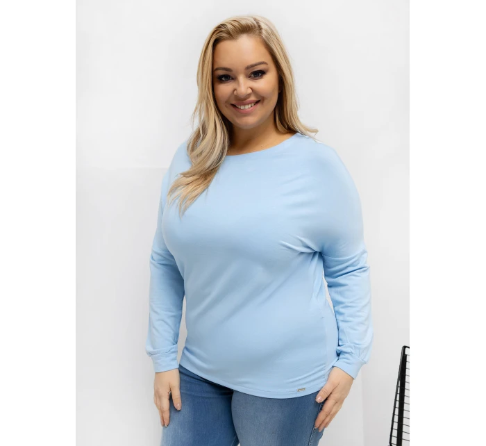 Blúzka RV BZ A 163.09 svetlo modrá