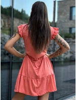 Sukienka TW SK model 18798994 koralowy - FPrice Sukienka TW SK model 18798994 koralowy - FPrice