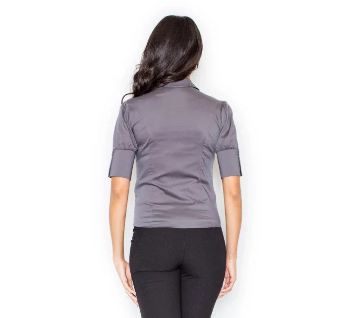Dámska košeľa M025 Grey - Figl