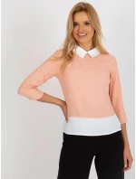 Blúzka LK BZ 506493.71P broskyňová - Lakerta