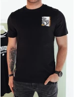 Pánské tričko s potiskem černé Dstreet model 21975016 - FashionStreet