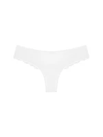 Dámske tangá Lovely Micro Brazilian String biela - TRIUMPH