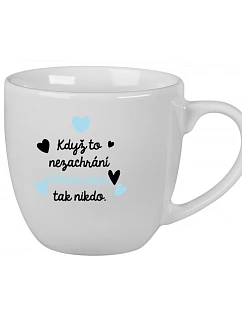 Personalizovaný keramický hrnček 400 ml – ak to nezvládne … tak nikto