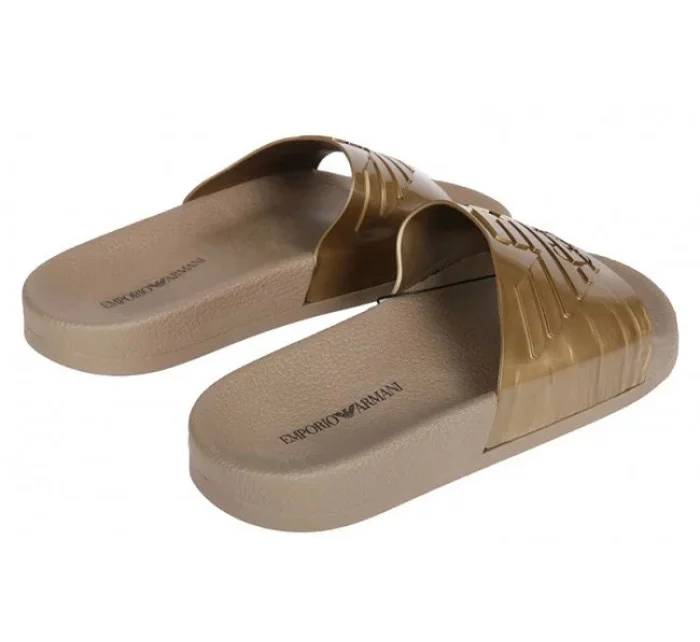 Šľapky X4PS02 zlatá - Emporio Armani