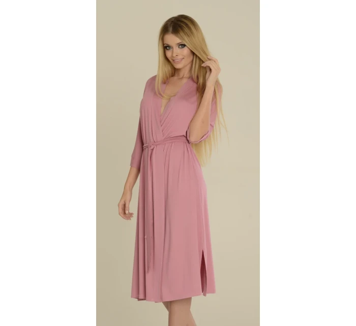 Dámský župan dlouhý model 2614006 - De Lafense Dámský župan dlouhý model 2614006 - De Lafense