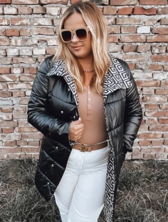 Dámska prešívaná bunda VETIS black FashionStreet TY2978