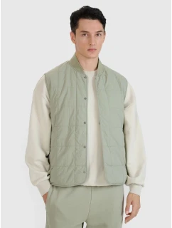 Pánske tričko bez rukávov 4F 4FWSS25TVJAM210-44S