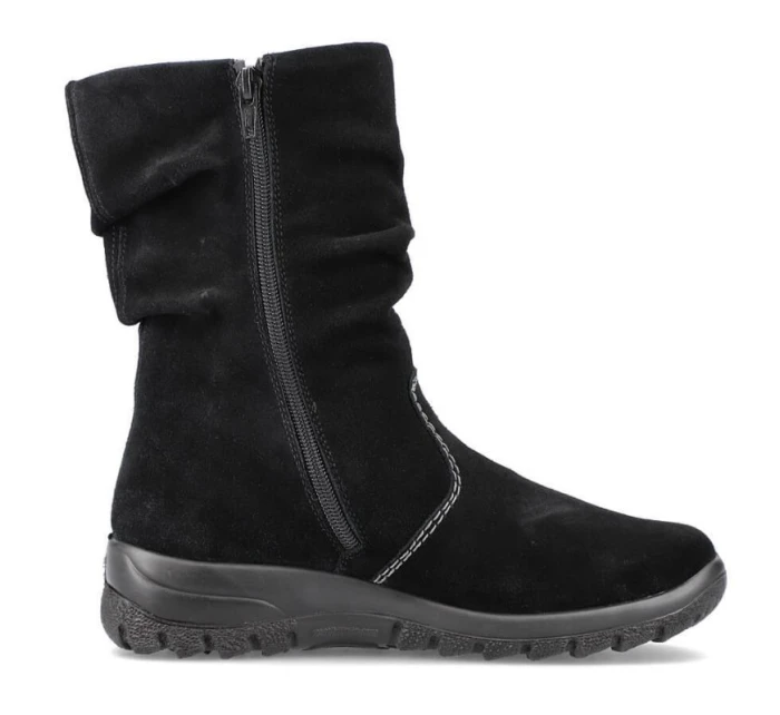 RIEKER W RKR130 zateplené kožené čižmy RIEKER W RKR130 zateplené kožené čižmy