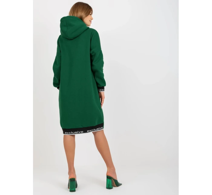 Dámska mikina RV BL 6832.10 tmavo zelená