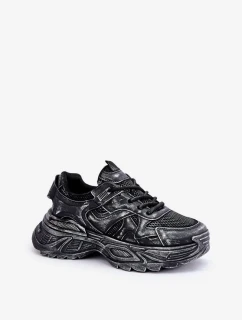 Dámske tenisky na platforme Seladwen black