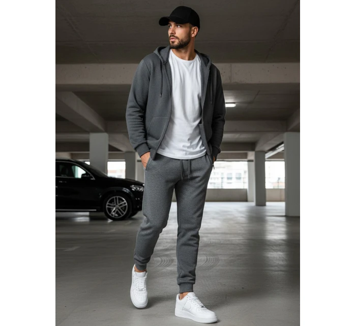 Pánské antracitové tepláky model 21962353 - Dstreet