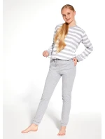 Dívčí pyžamo Young Girl model 18838207 Molly dł/r 134164 - Cornette Dívčí pyžamo Young Girl model 18838207 Molly dł/r 134164 - Cornette