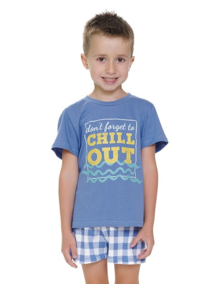 Dětské pyžamo Chill out II modré