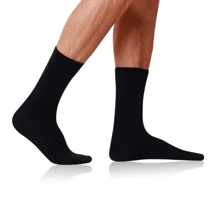 Pánske bavlnené ponožky COTTON MAXX MEN SOCKS - Bellinda - čierna