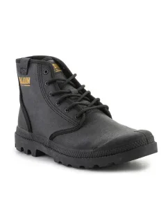Topánky Palladium PAMPA HI COATED U 74375-008-M Black