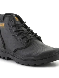 Topánky Palladium PAMPA HI COATED U 74375-008-M Black