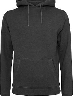 BY 011 Mikina s kapucí z těžké bavlny model 22435432 charcoal - Build your Brand
