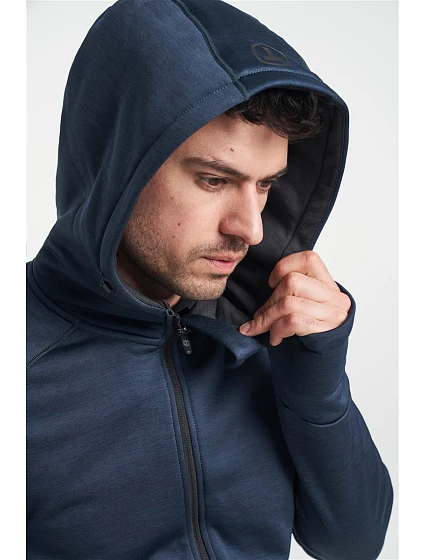 Hoodie Zip Men Pánská mikina s kapucí dark blue model 22470613 - Tenson Hoodie Zip Men Pánská mikina s kapucí dark blue model 22470613 - Tenson