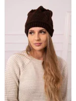 Dámská čepice  hnědá model 18752321 - K-Fashion