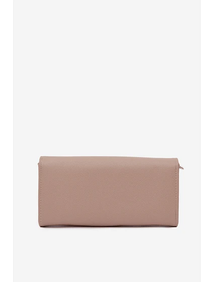 Peněženka Kabelka 2v1 S Páskem Béžová Suzette