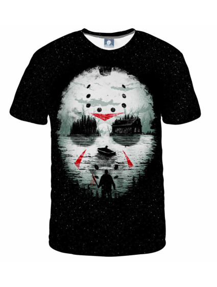 Aloha From Deer Friday The 13. T-Shirt TSH AFD384 Black