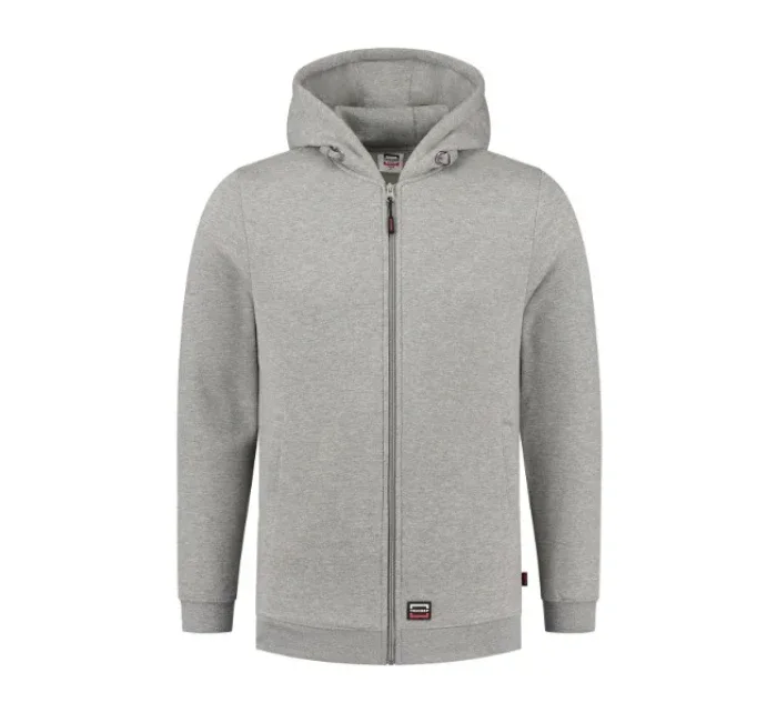 Mikina s kapucňou Prateľná na 60°C Mikina unisex šedá melanžová