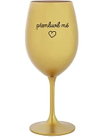 Prechytračil ma - zlatý pohár na víno 350 ml