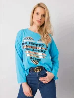 Dámská bavlněná halenka s potiskem model 16307015 - FPrice