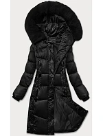 Černá prošívaná zimní bunda model 21248175 - S'WEST