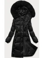 Černá prošívaná zimní bunda model 21248175 - S'WEST