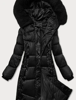 Prešívaná zimná bunda S'west black (B8266-1)