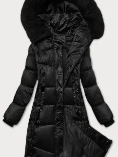 Černá prošívaná zimní bunda model 21248175 - S'WEST