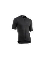 Cyklistické tričko NORTHWAVE Force 2 Jersey Short Sleeve, černé Cyklistické tričko NORTHWAVE Force 2 Jersey Short Sleeve, černé