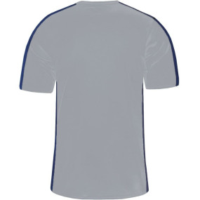 Dětské fotbalové tričko Iluvio Jr  01901-212 šedá tmavě modré - Zina
