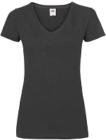 LadyFit Valueweight VNeck T Dámské tričko s výstřihem do V model 22444714 black - Fruit of the Loom